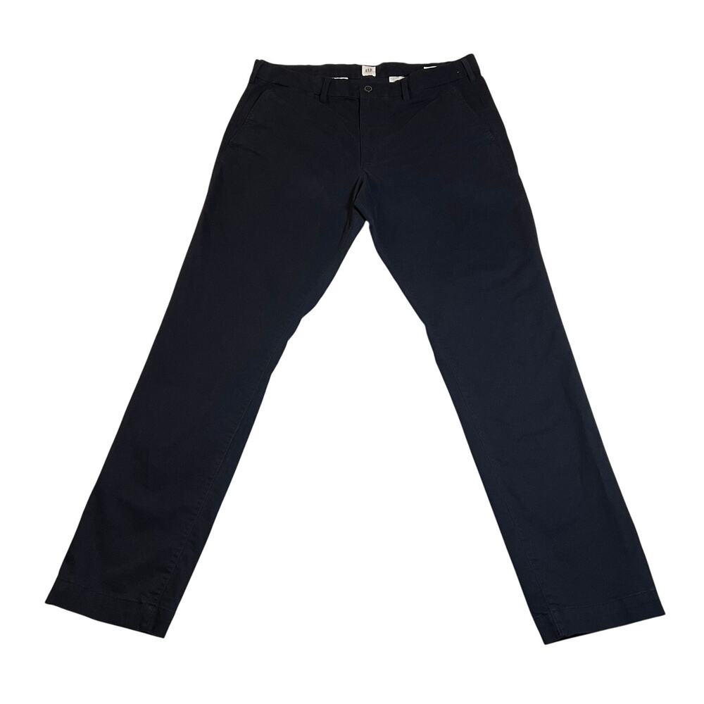 Gap Men's Slim Straight Leg Chino Pants Size 36 x 32 Minimalist Career Casual